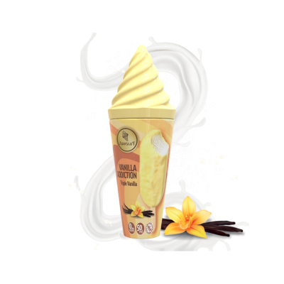 Vape Maker Flavorshot Vanilla Addiction E-Cone 100ml