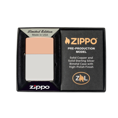 Zippo Bimetal Case Lighter // Special Edition Preproduction Model