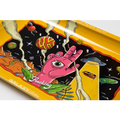 Rolling Tray Smoking Earth Large